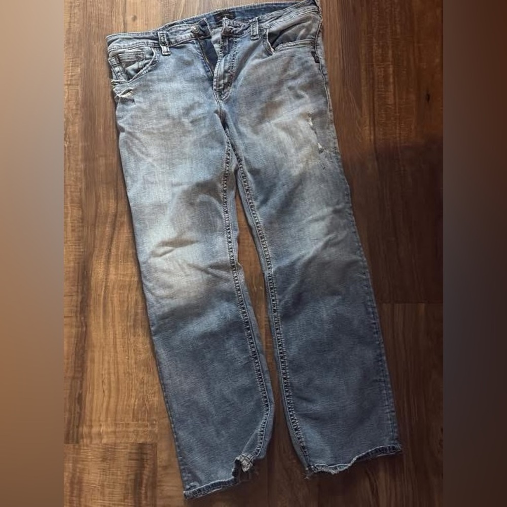 Straight Fit Light Blue Men’s Jeans